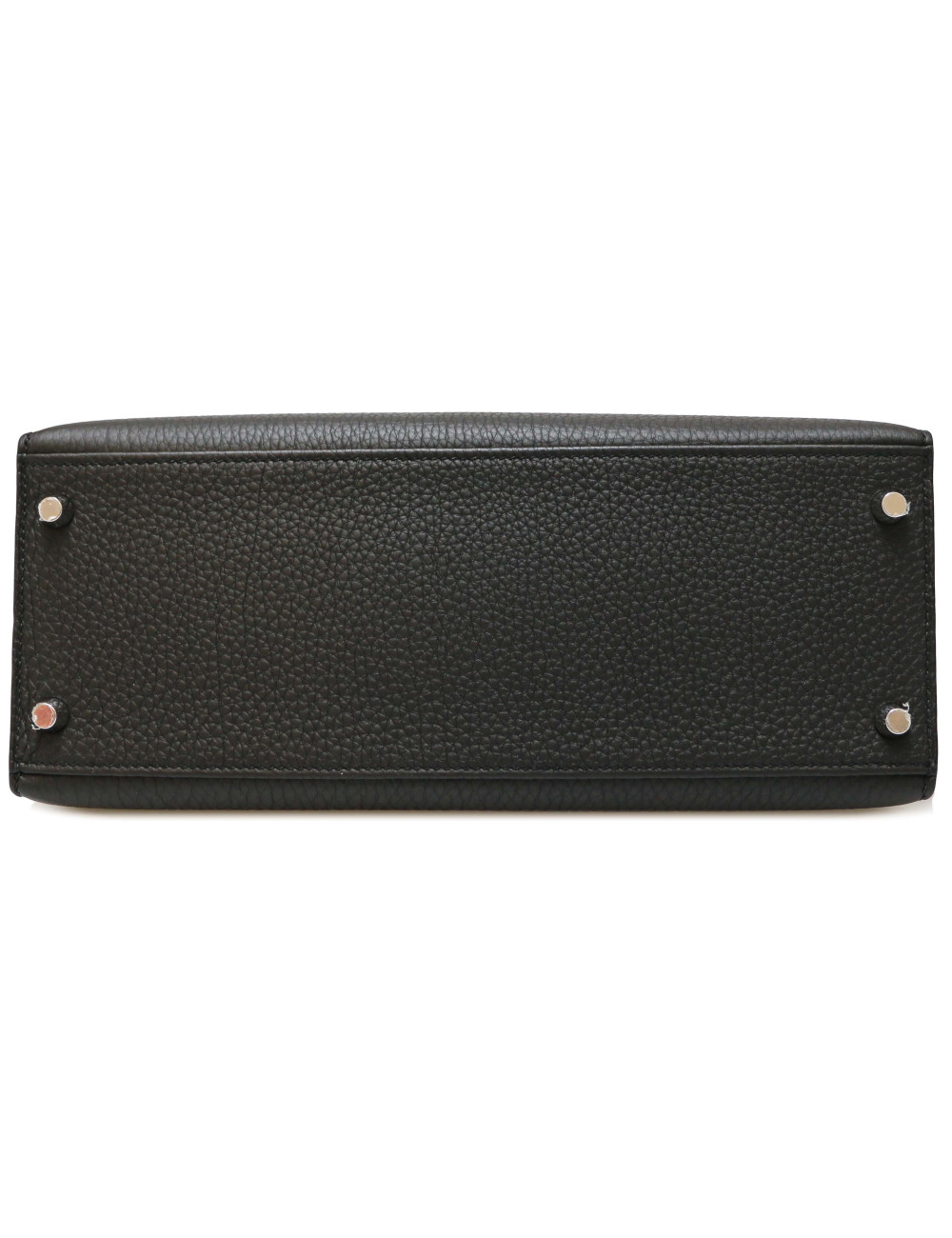 HERMES Kelly II 28 black Togo leather