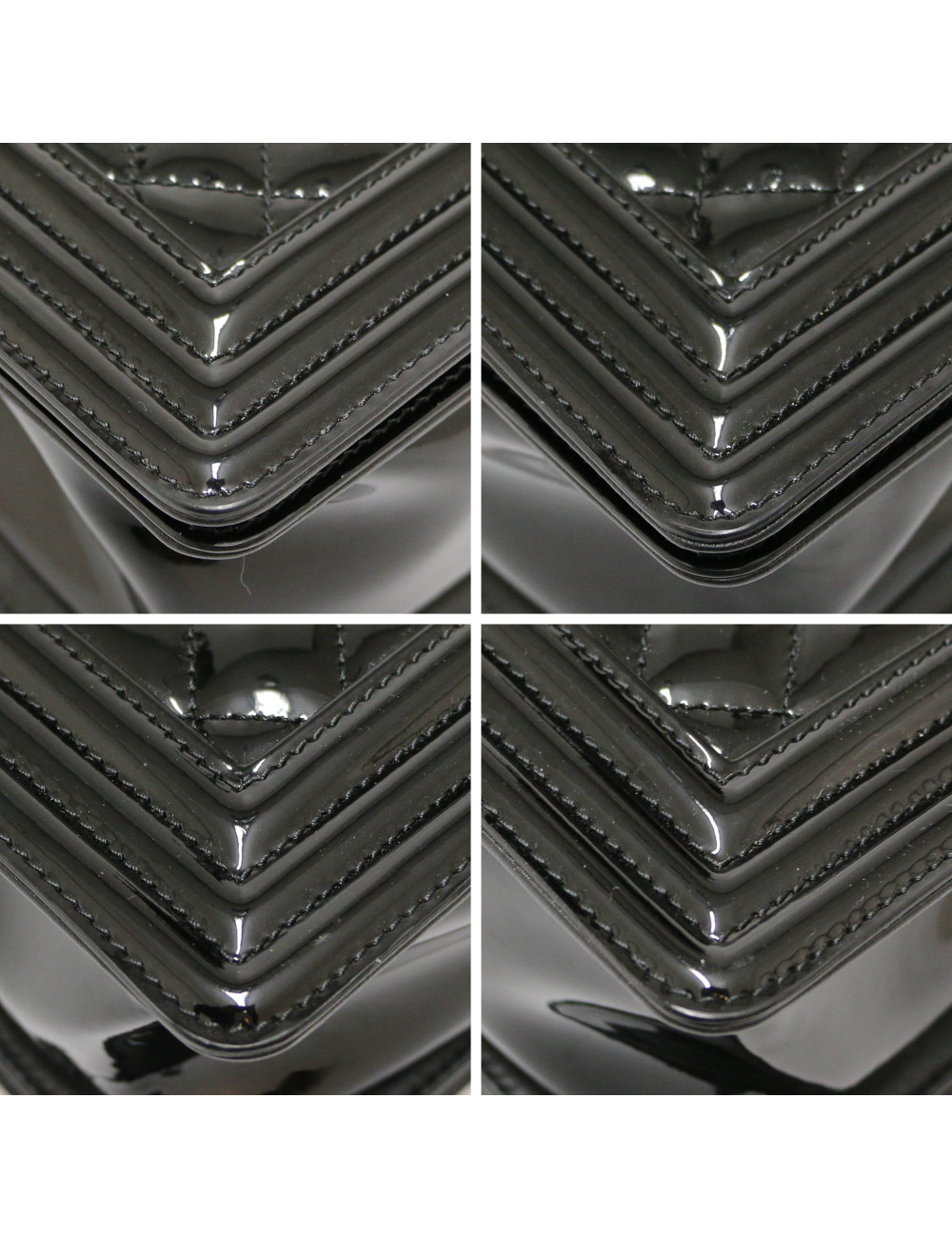 Sac Boy CHANEL verni noir All black