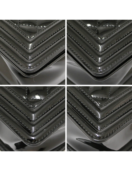 Sac Boy CHANEL verni noir All black