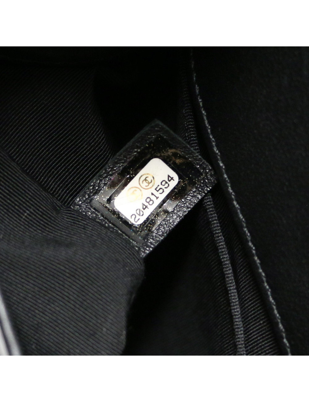 Sac Boy CHANEL verni noir All black