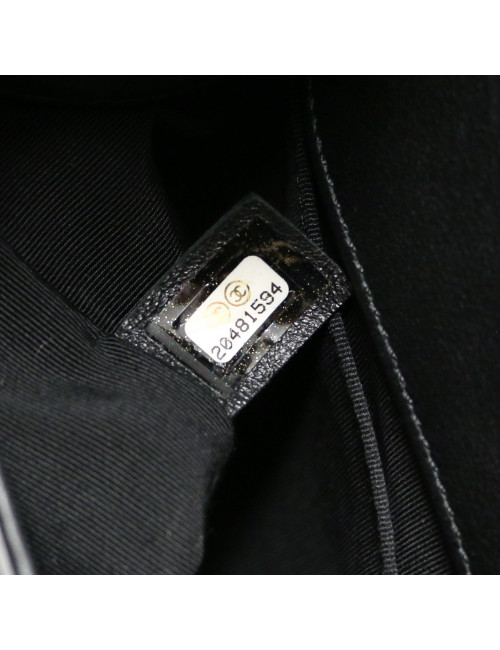 Sac Boy CHANEL verni noir All black