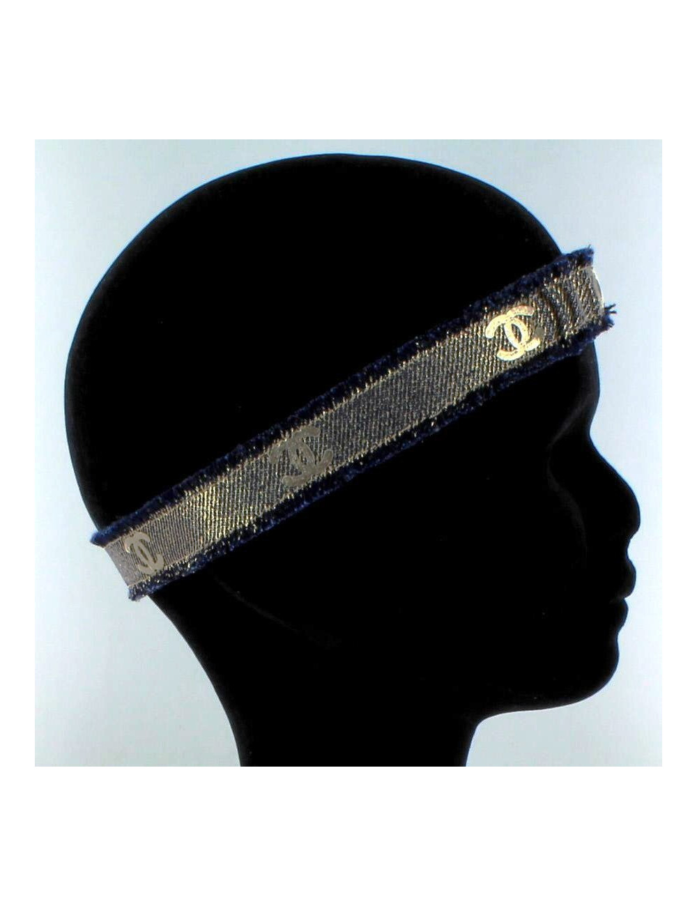 serre-tête CHANEL bleu