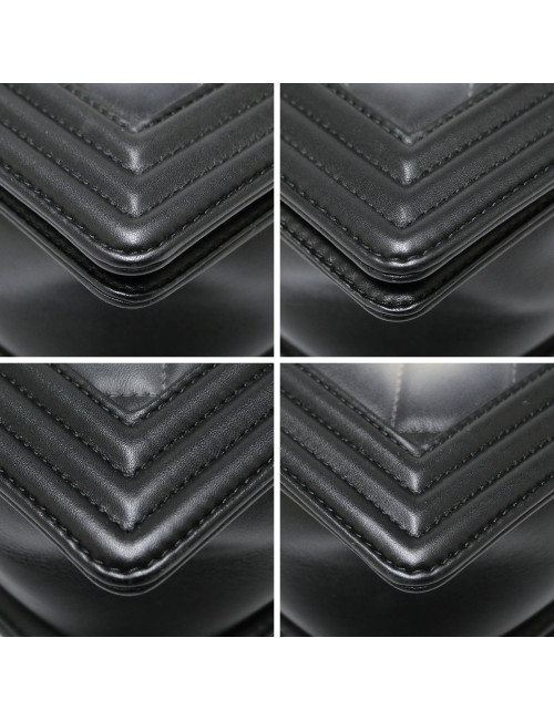 Sac Boy CHANEL cuir bicolore