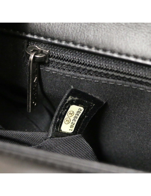 Sac Boy CHANEL cuir bicolore