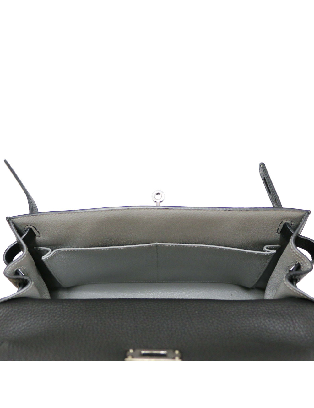 Sac HERMES Kelly II 28 togo noir