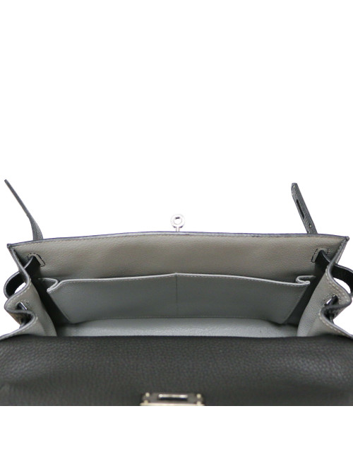 Sac HERMES Kelly II 28 togo noir