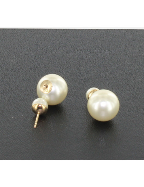 clous Mise en Dior tribales DIOR perles nacrées