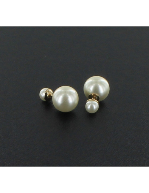 clous Mise en Dior tribales DIOR perles nacrées