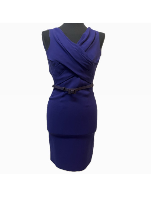 Robe DIOR violette T34