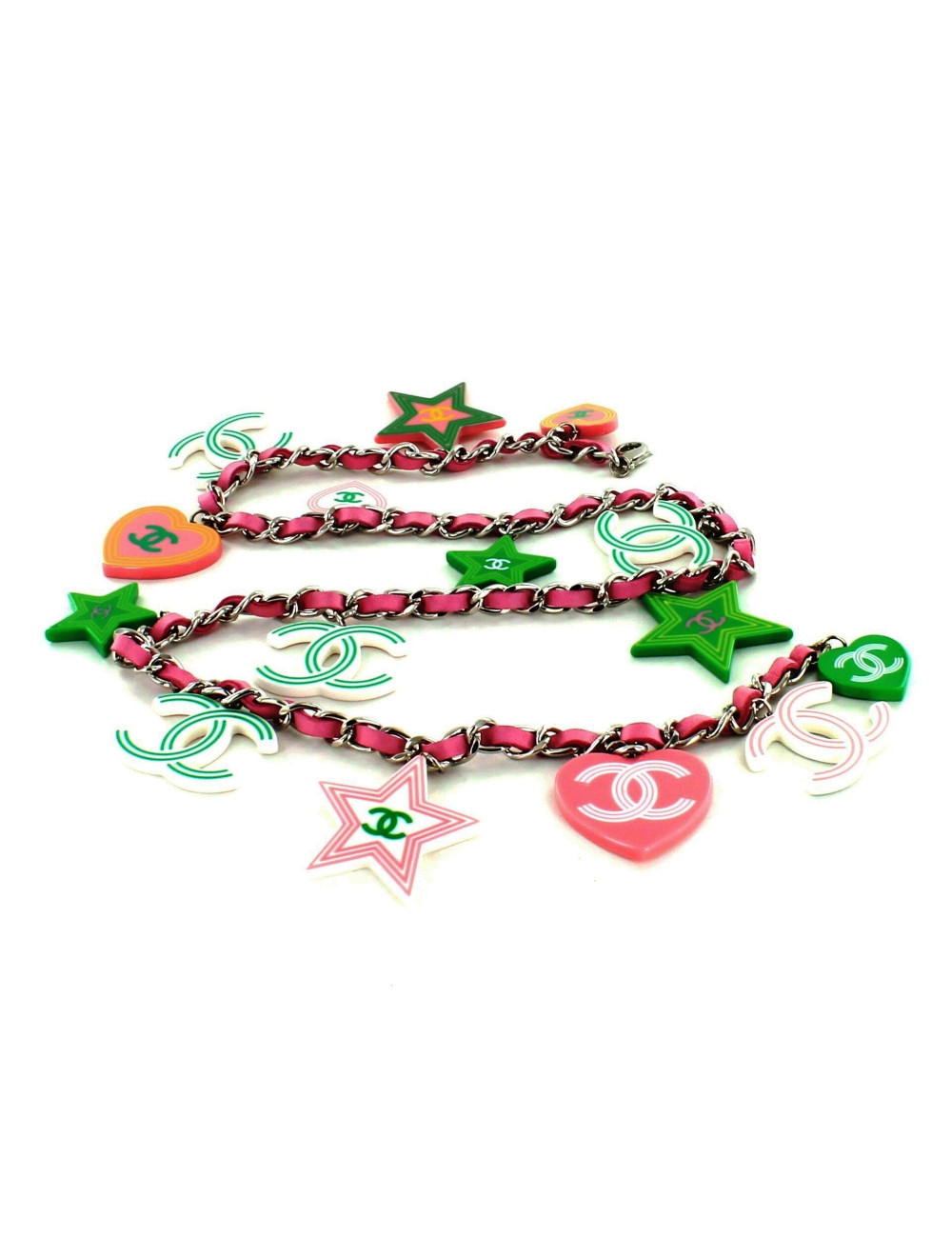 Multicolor CHANEL belt