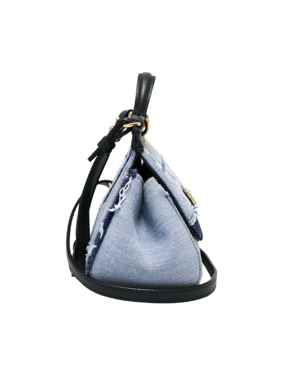 Mini sac DOLCE & GABBANA Sicily denim
