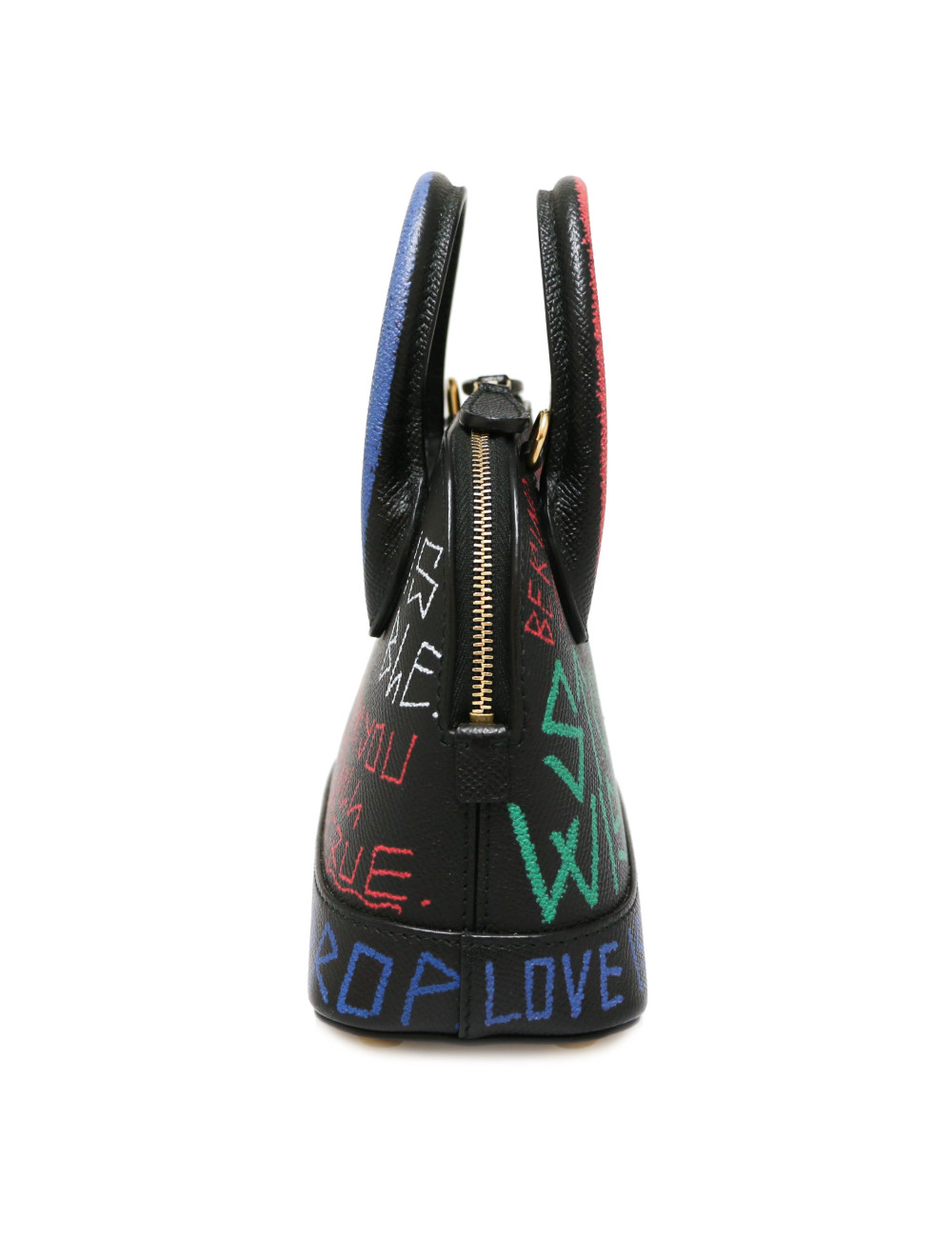 Sac BALENCIAGA Ville graffiti grainé XXXS