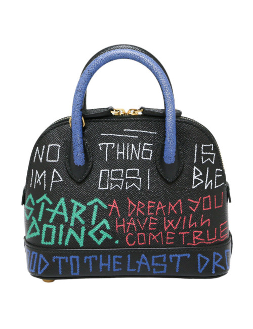 Sac BALENCIAGA Ville graffiti grainé XXXS