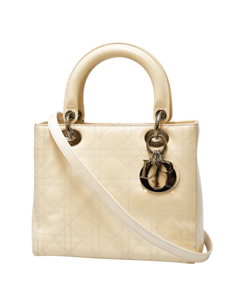 Sac Lady DIOR cuir verni
