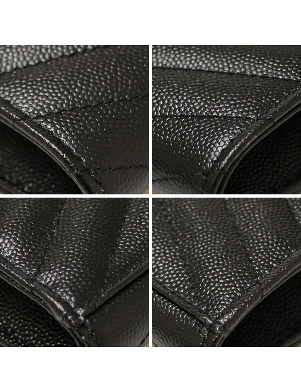 Pochette Cassandre YSL SAINT LAURENT cuir grainé