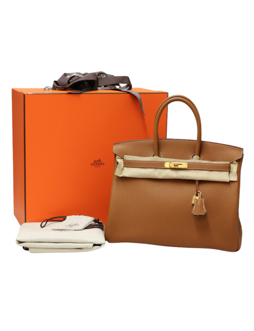 Sac HERMES Birkin 35 cuir togo