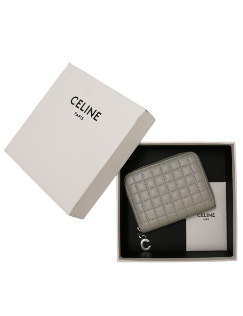 CELINE grey wallet