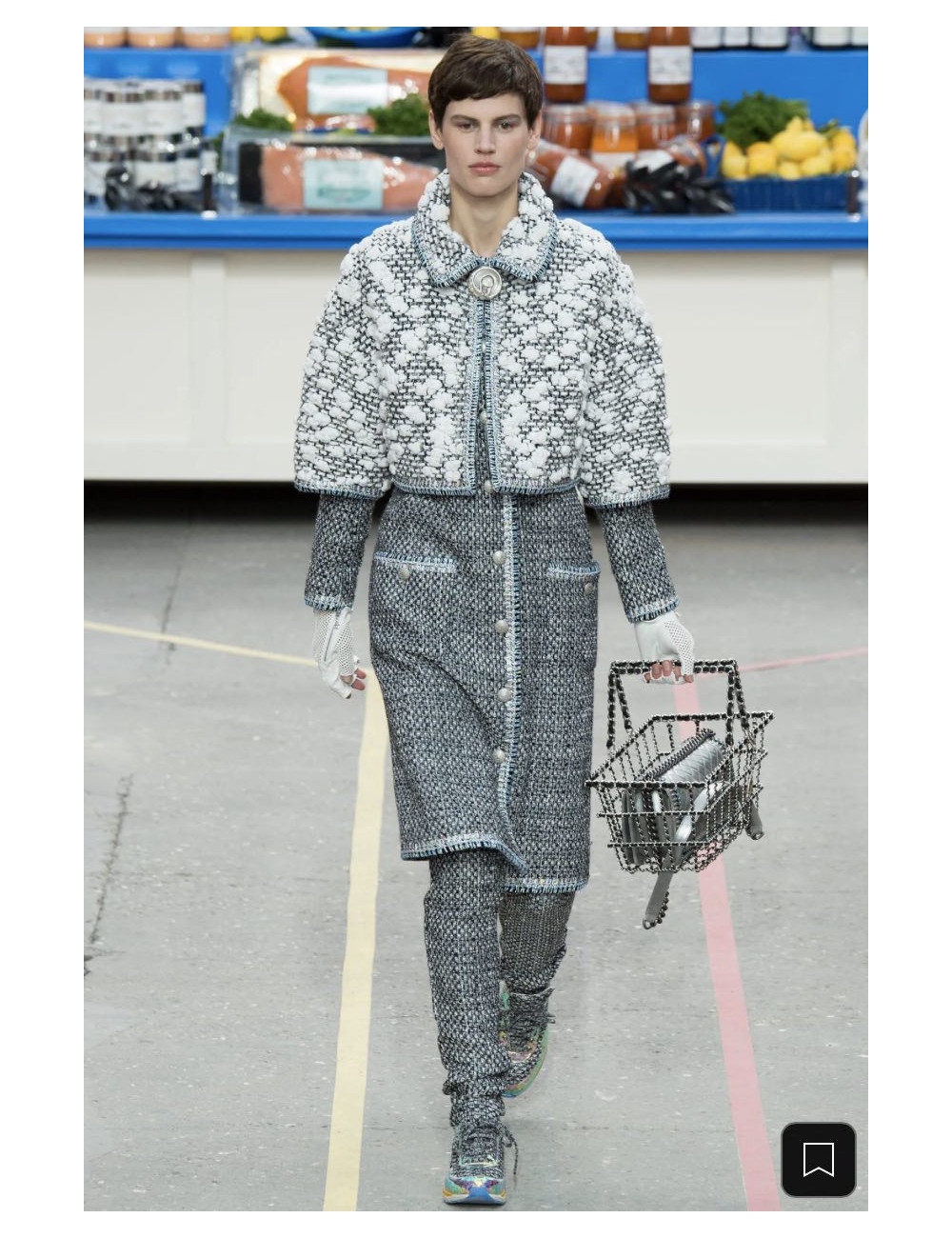 Manteau T34 CHANEL automne hiver 2014