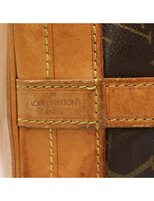 Sac LOUIS VUITTON Noe Monogram marron