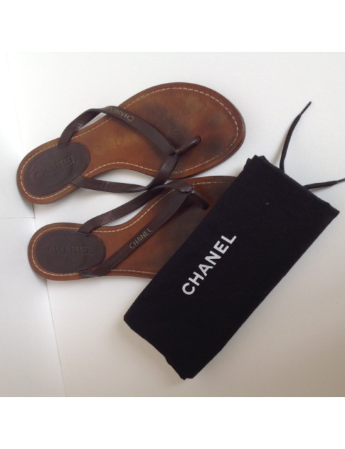 chaussures tongs CHANEL t