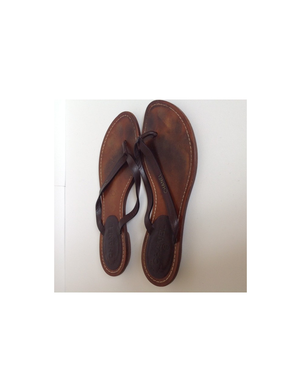  chaussures tongs CHANEL t