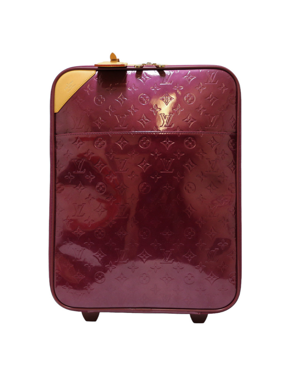 Valise roulante LOUIS VUITTON vernie