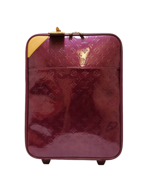 Valise roulante LOUIS VUITTON vernie