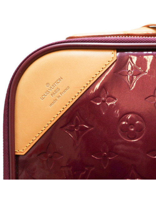 Valise roulante LOUIS VUITTON vernie