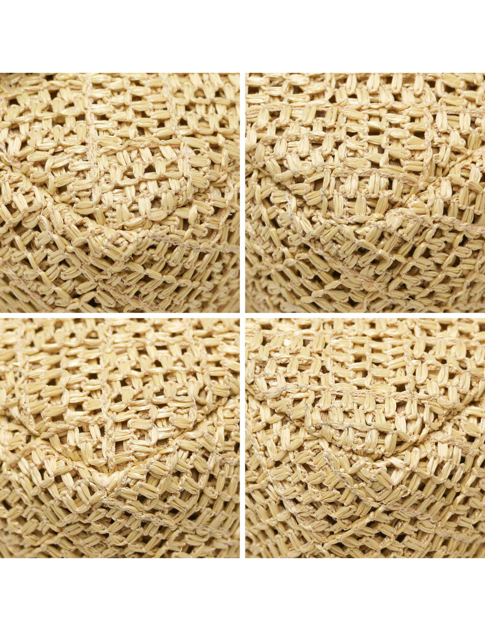 Sac CHANEL paille Timeless beige