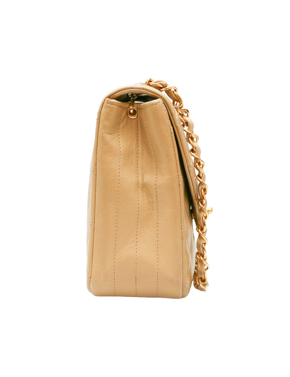 Sac CHANEL gold cuir d'agneau