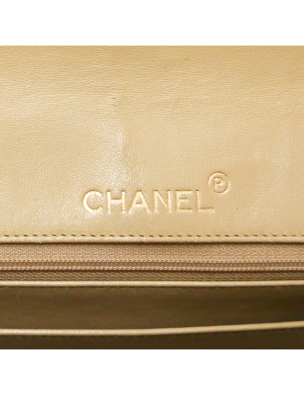 Sac CHANEL gold cuir d'agneau