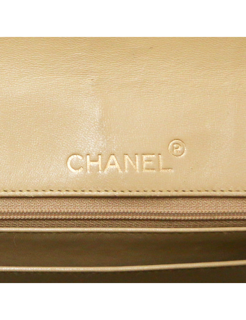 Sac CHANEL gold cuir d'agneau