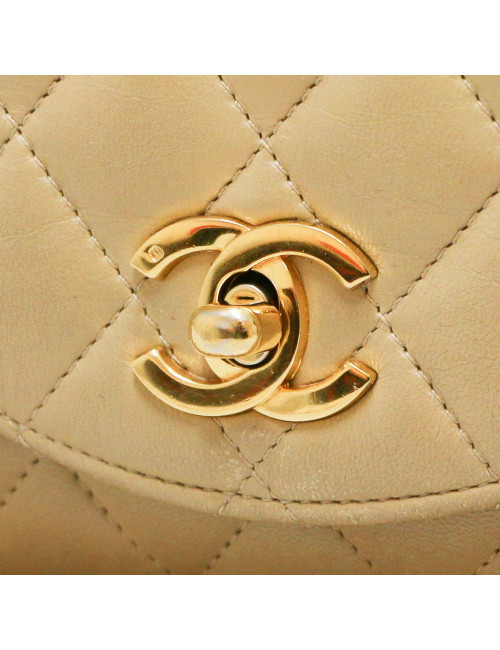 Sac CHANEL gold cuir d'agneau