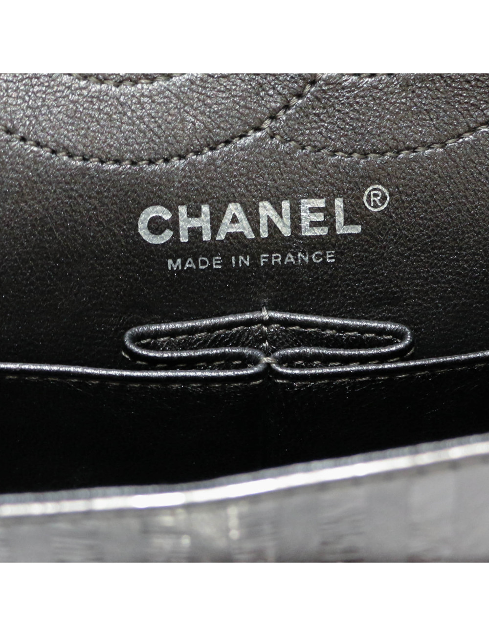 Sac 255 argent CHANEL