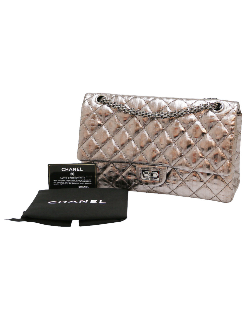 Sac 255 argent CHANEL