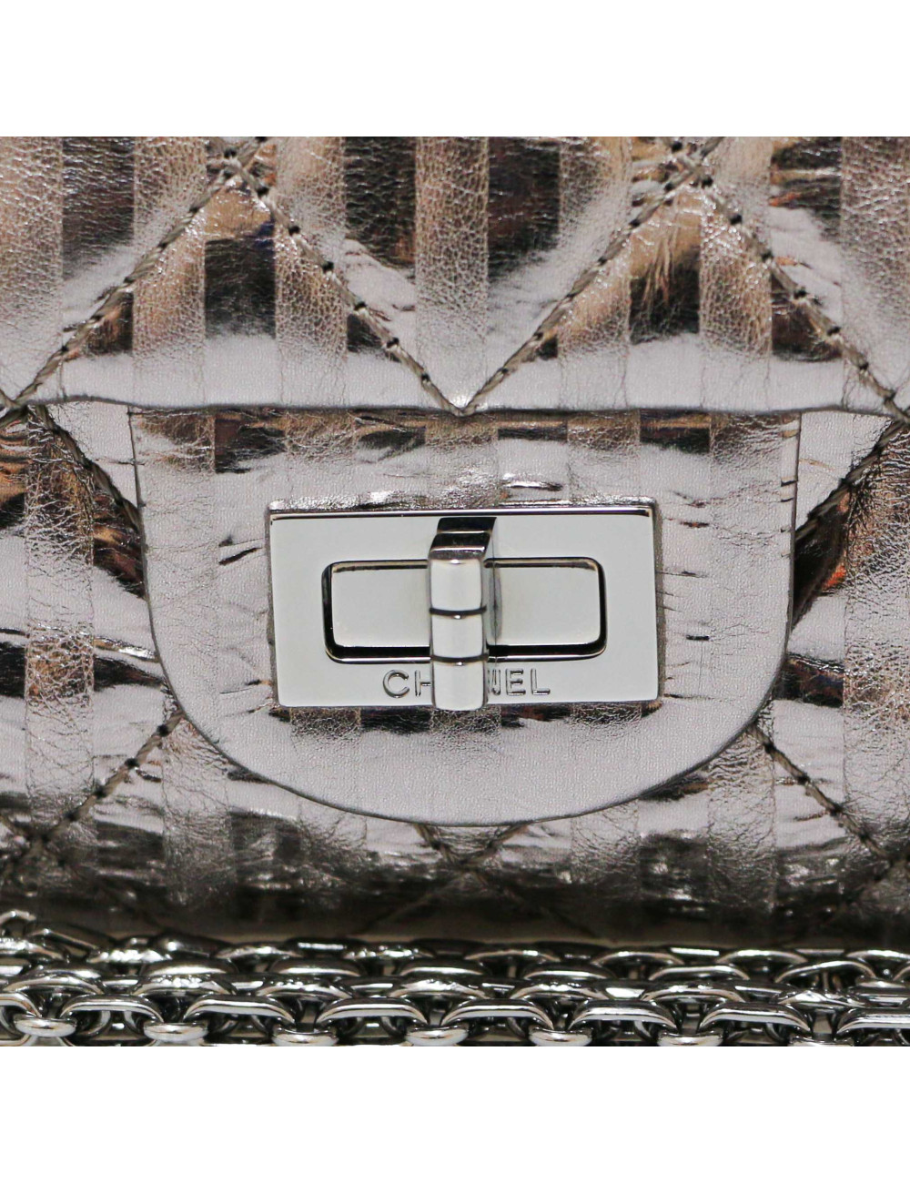 Sac 255 argent CHANEL