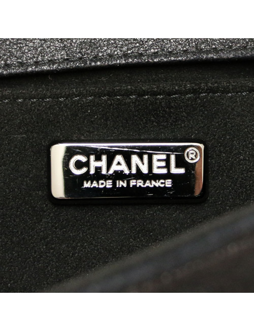 Sac Boy CHANEL sequins noirs