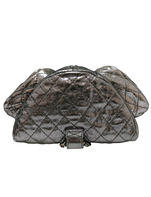 Sac à dos CHANEL argent