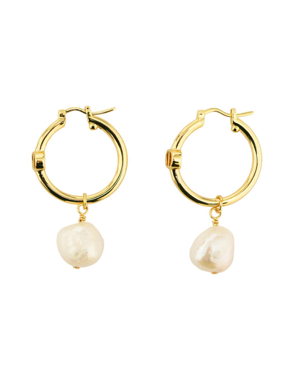 Clous DIOR perles d'eau douce