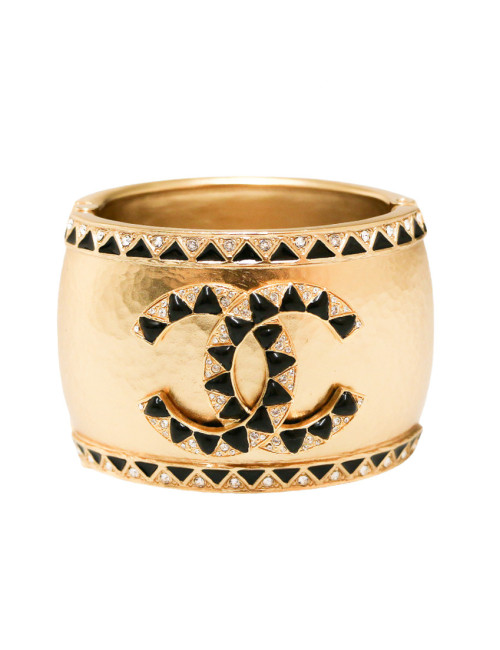 Manchette CHANEL dorée