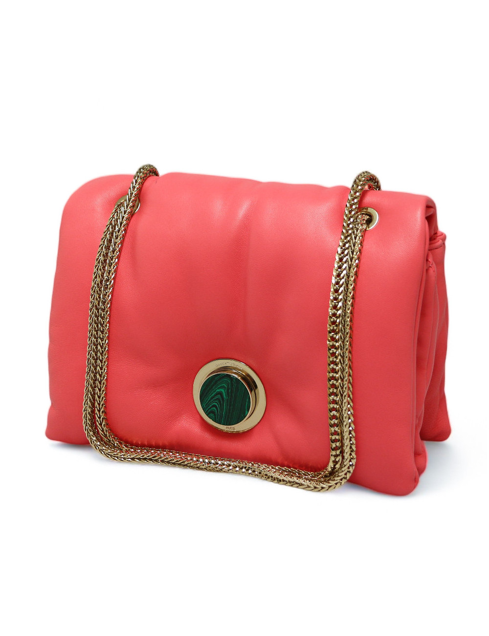 Sac Airbag GIAMBATISTA VALLI cuir corail