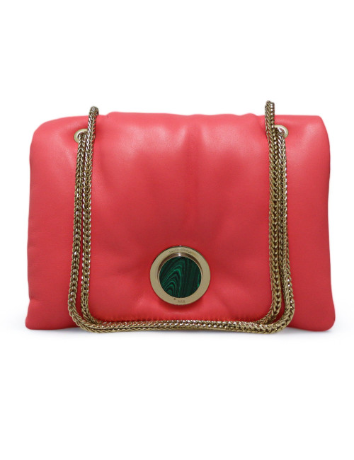 Sac Airbag GIAMBATISTA VALLI cuir corail