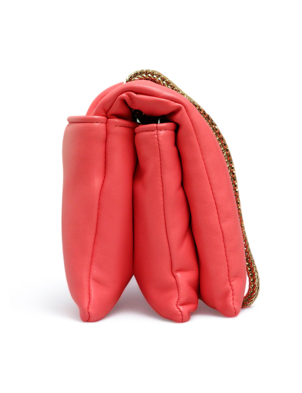 Sac Airbag GIAMBATISTA VALLI cuir corail