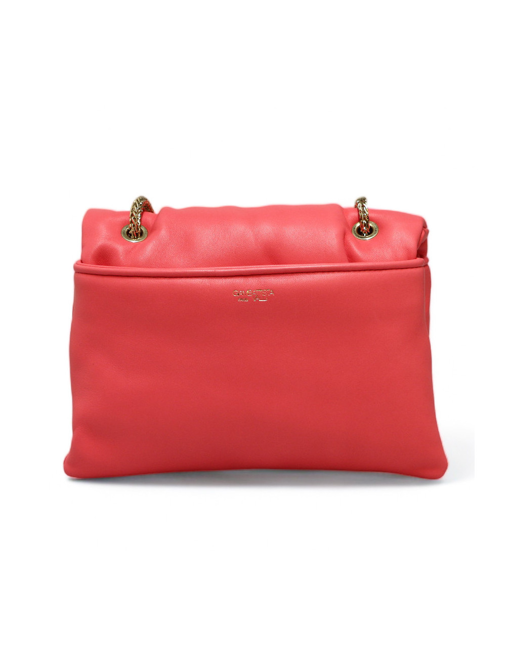 Sac Airbag GIAMBATISTA VALLI cuir corail