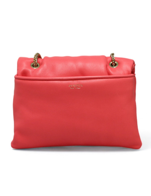 Sac Airbag GIAMBATISTA VALLI cuir corail