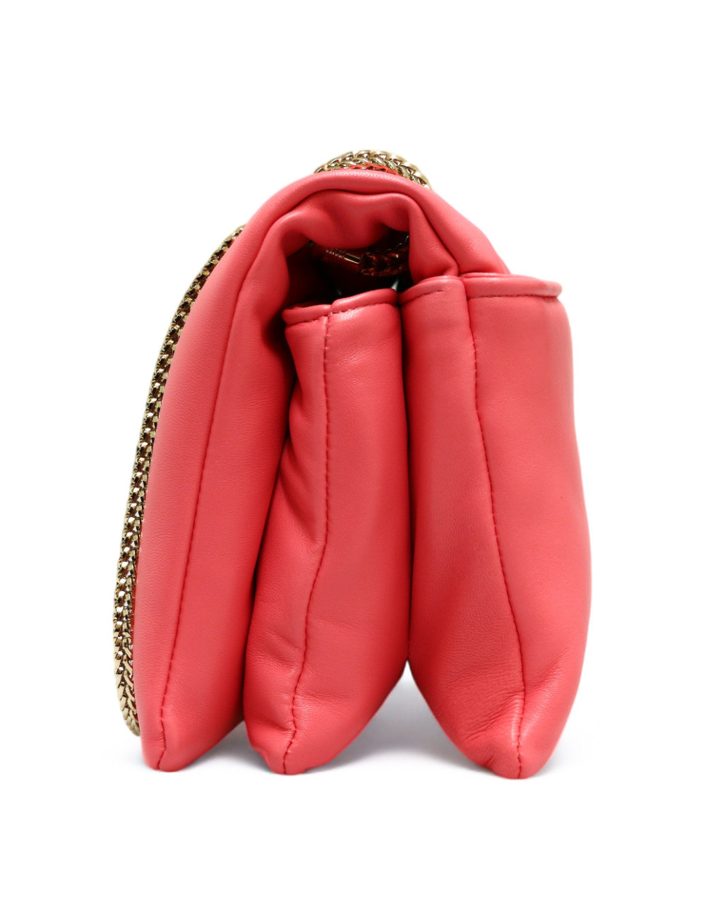 Sac Airbag GIAMBATISTA VALLI cuir corail