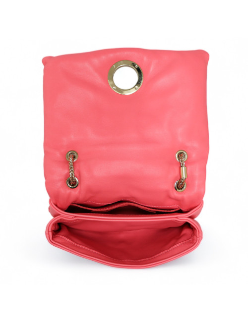 Sac Airbag GIAMBATISTA VALLI cuir corail