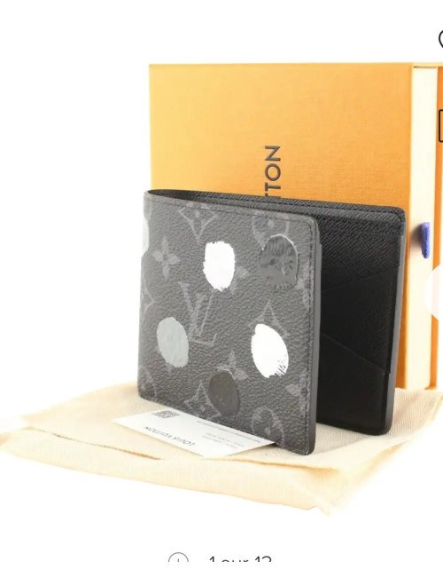 Portefeuille LOUIS VUITTON pliant X YAYOI KUSAMA