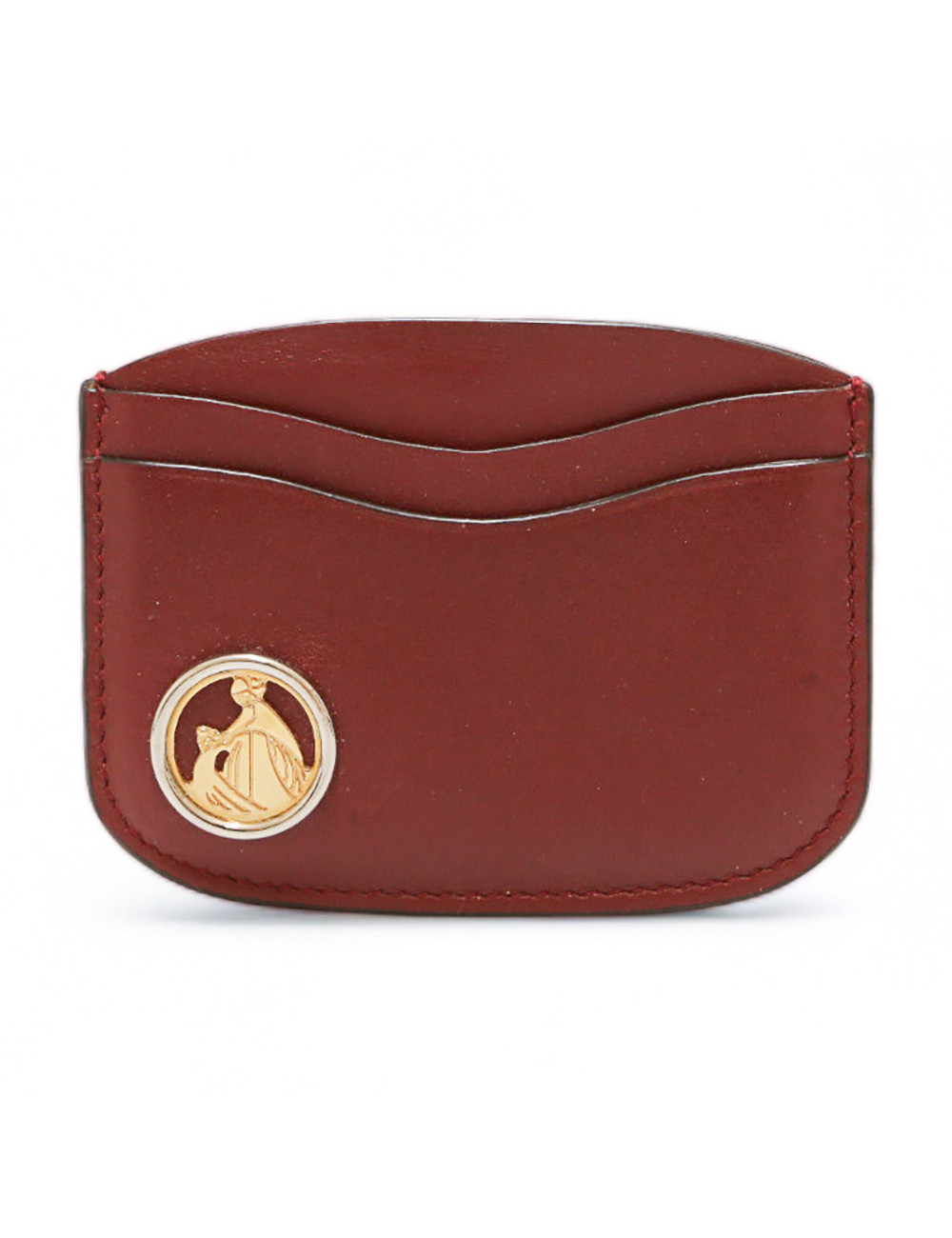 Porte cartes LANVIN bordeaux