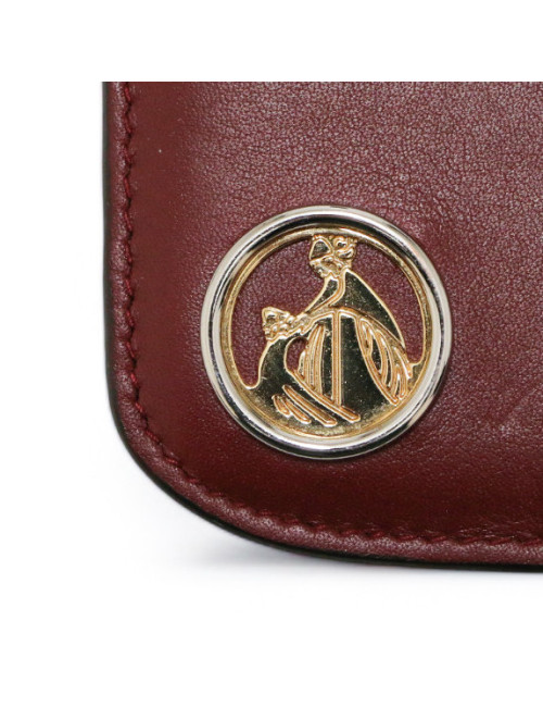 Porte cartes LANVIN bordeaux